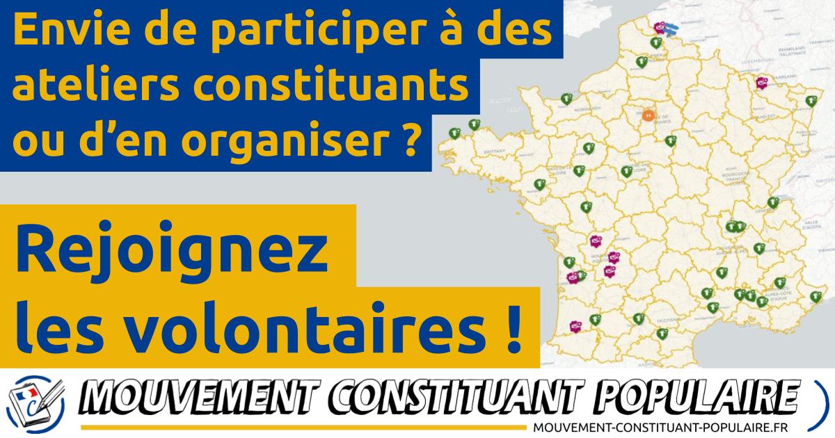 Des ateliers constituants près de chez vous ?